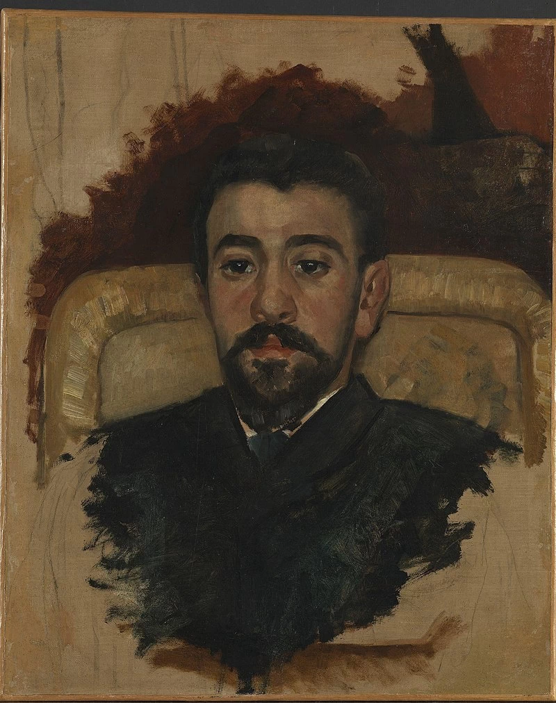  270-Édouard Manet, Ritratto del pittore Giuseppe de Nittis, 1883-National Museum of Art, Architecture and Design 